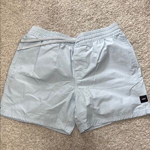 Vans Blue Volley Shorts with Elastic Waistband
